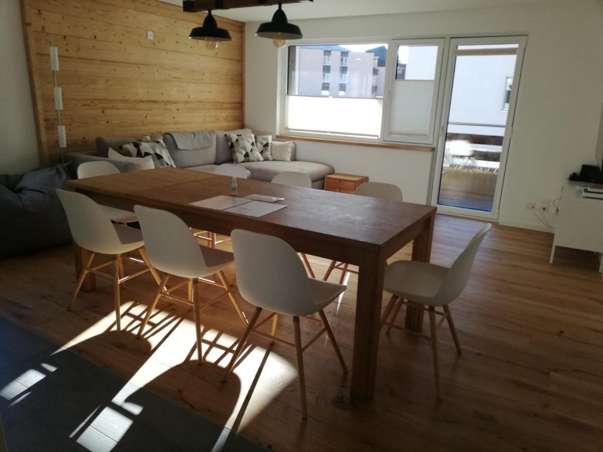 Haus Rhaetikon 1. Og, Links Davos Exterior foto