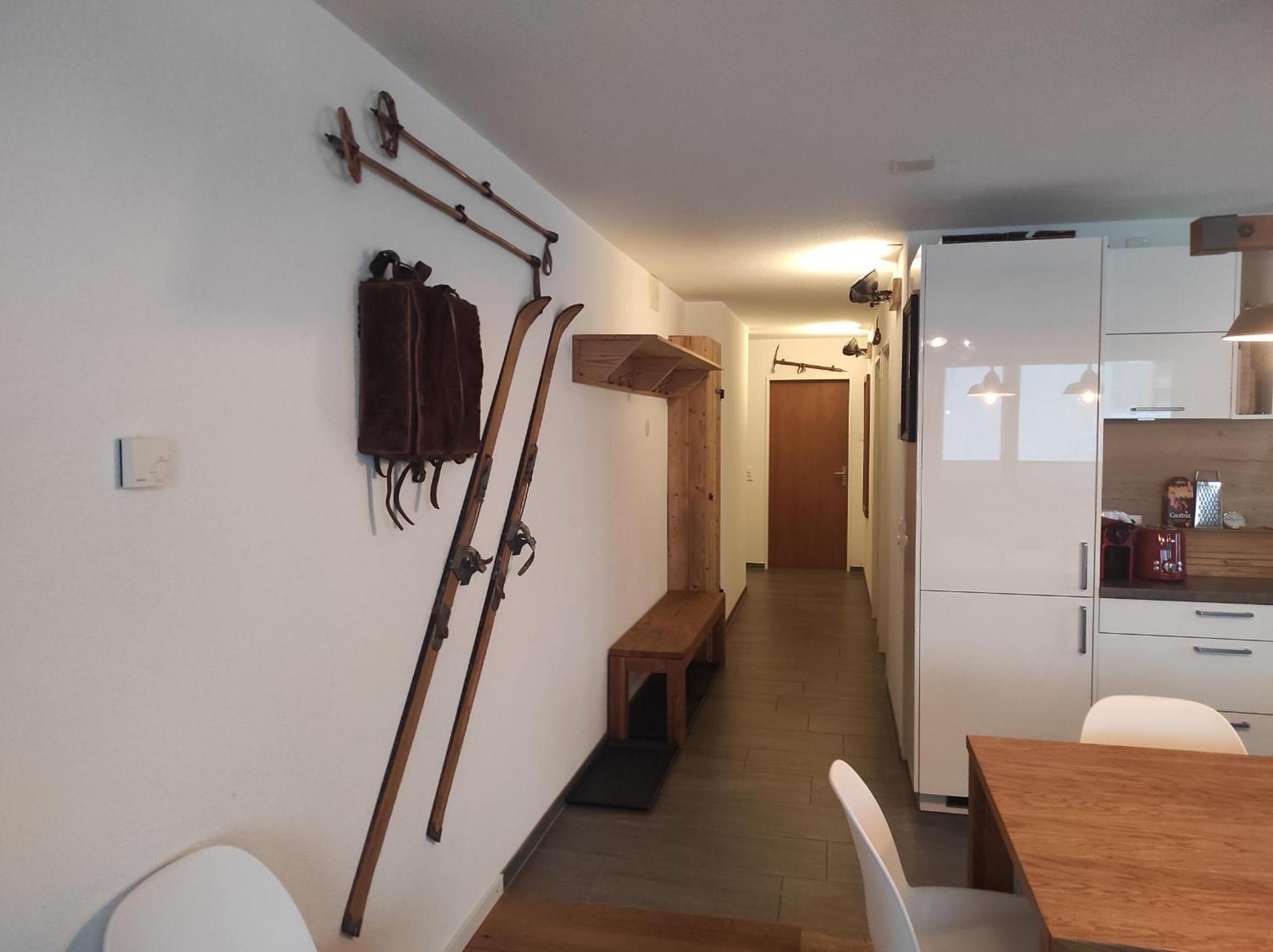 Haus Rhaetikon 1. Og, Links Davos Exterior foto